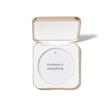 Refillable Compact White